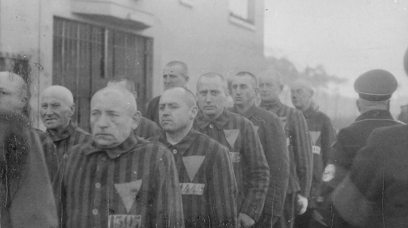 Prisioneiros do campo de concentração de Sachsenhausen