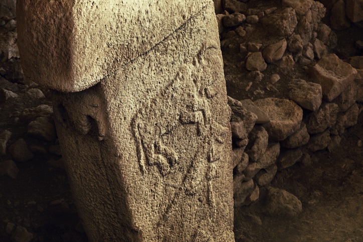 Relevo de animal encontrado em Göbekli Tepe