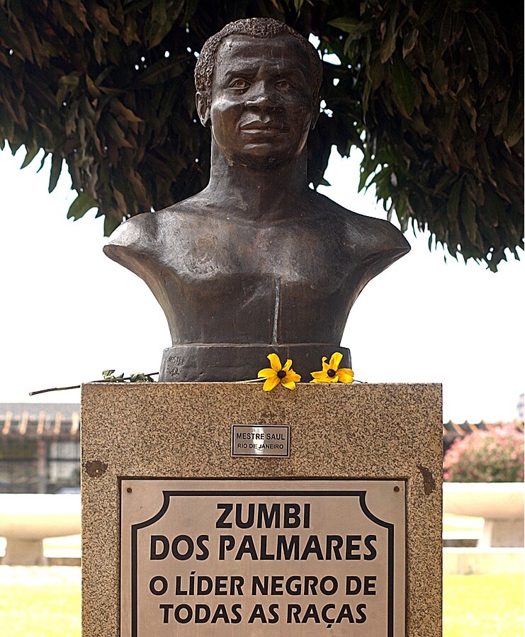 Busto de Zumbi dos Palmares em Brasília 