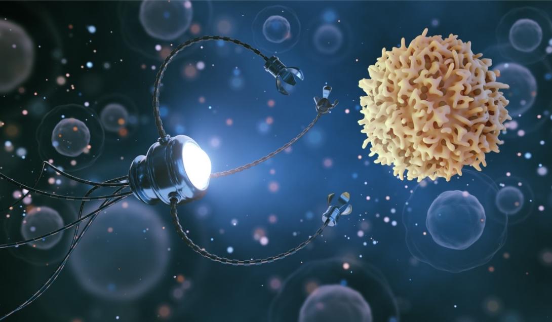 Engenheiros criam microrrobô capaz de identificar, capturar e analisar células-0