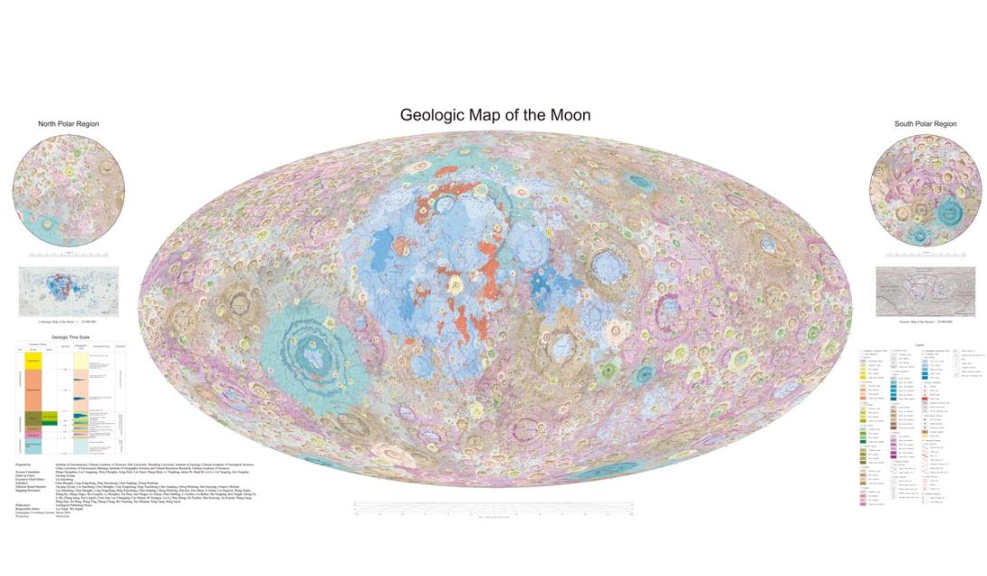 Cientistas criam o primeiro atlas geológico de alta definição da Lua-0