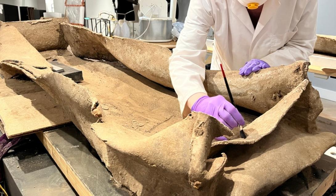 Descoberta surpreendente é feita no interior de caixão de chumbo do Império Romano-0