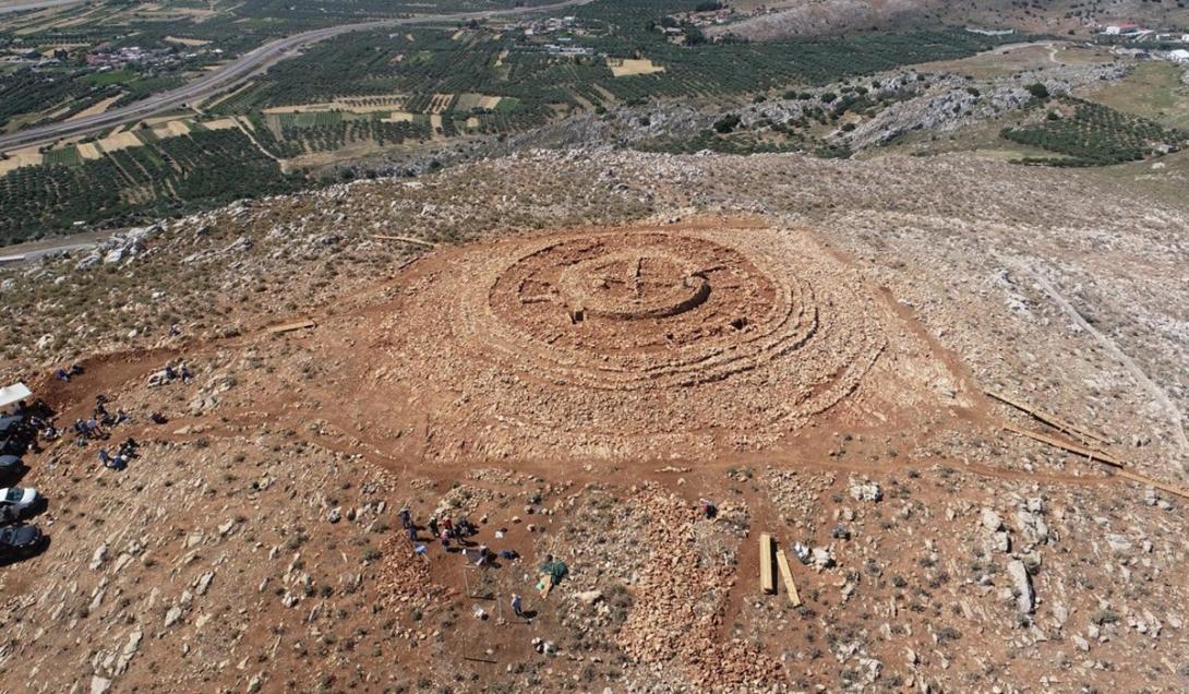 Estrutura labiríntica é encontrada na ilha de Creta, na Grécia-0