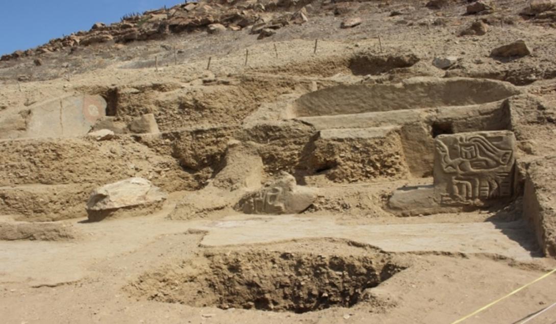 Ruínas de templo de 5 mil anos são encontradas sob dunas no Peru-0