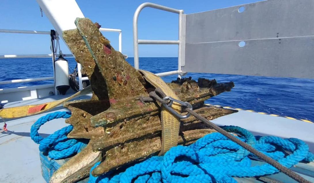 "Arma mortífera de destruição" de milhares de anos é recuperada do fundo do mar-0