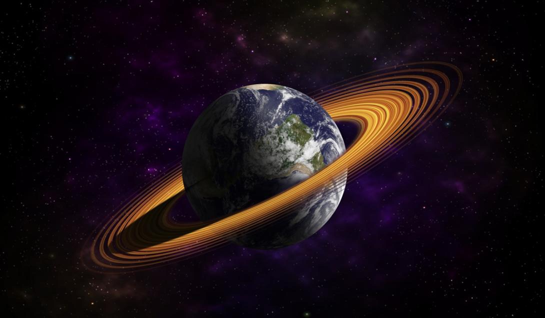 Novo estudo indica que a Terra já teve anéis como os de Saturno-0